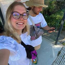 Bushaltestelle in Amstelhoek