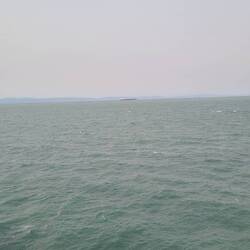 Strait of Georgia was windy and smokey