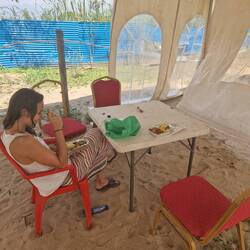 Hier isst man doch gerne Lunch oder?