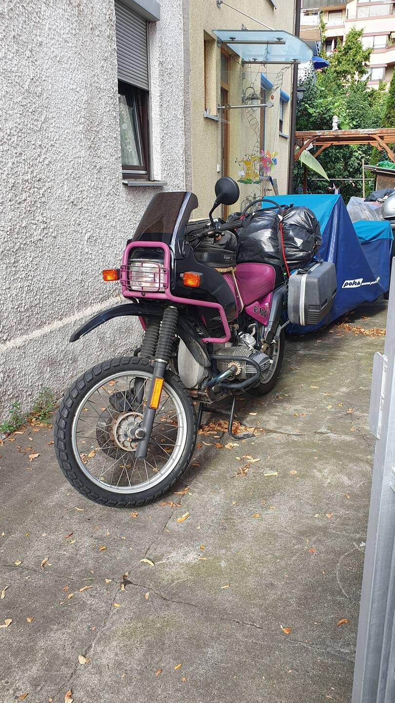 Fertig zur Abreise