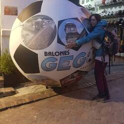 Ha oui Monguì est le plus grand fabricant de ballons de la Colombie. A 3000m. Allez comprendre.