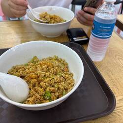 "Chicken Rice" eine Spezialität aus Singapur