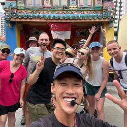 Unser Guide Holden und die Gruppe