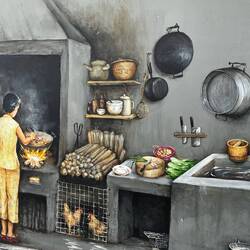 Streetart in Chinatown