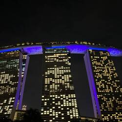 Marina Bay Sands bei Nacht