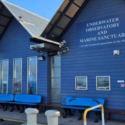 Photo by Cathrine, building at the end of the jetty