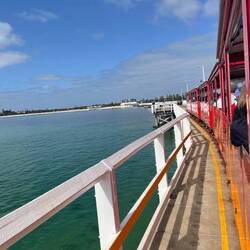 Train on the way back