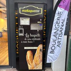 Baguette vending machine!!