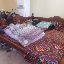 Unsere Schlafpritsche