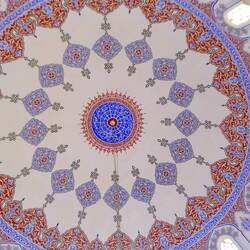 Mosque ceiling
