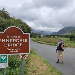 Speaks for irself. Mountain in the view is our walk tomorrow!