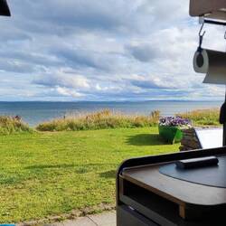 Direkter Blick auf das Meer an Schottlands Ostküste ☺️