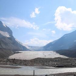 Gletscher-Nahaufnahme