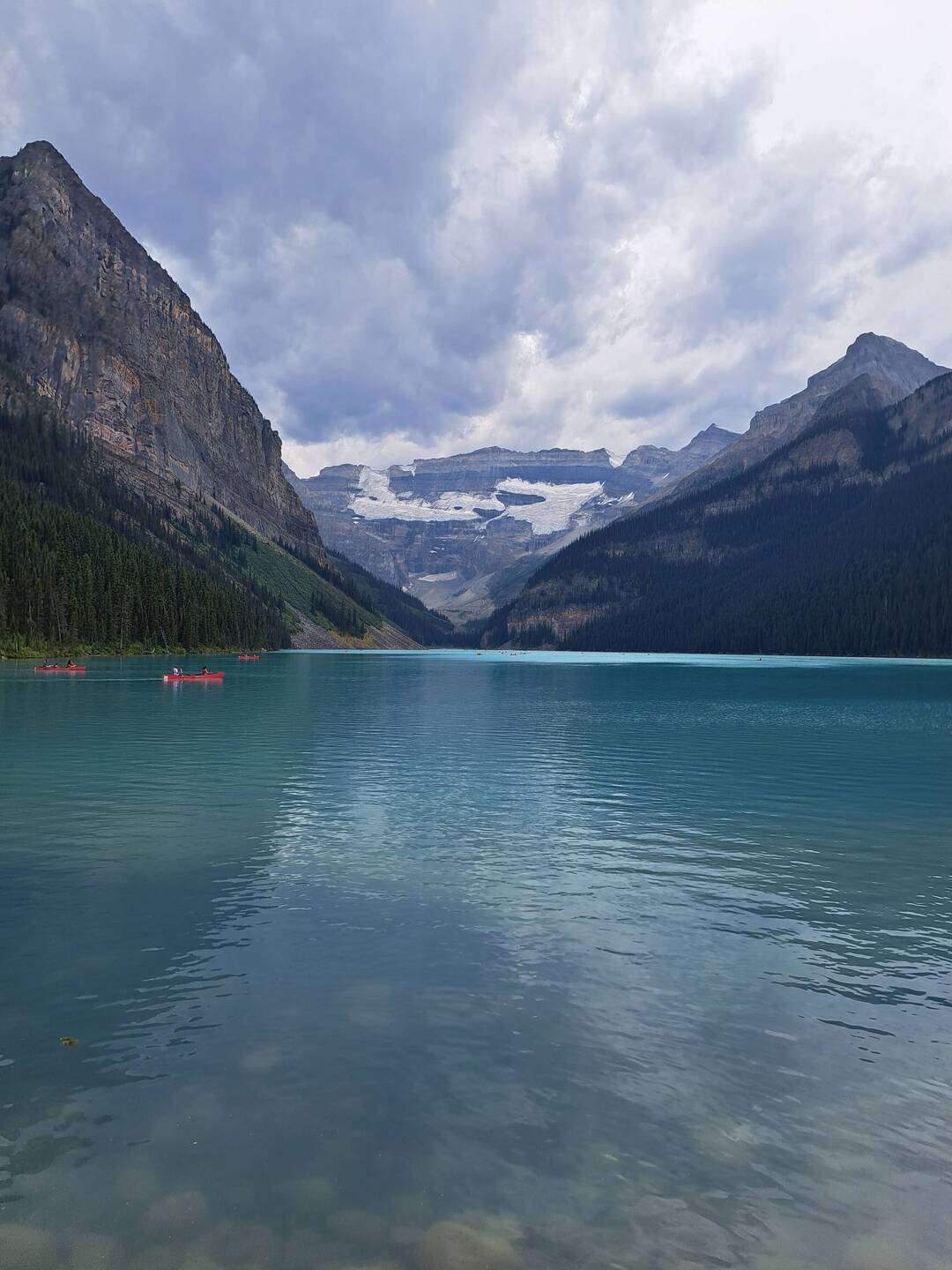 Lake Louise mit seinen Gletschern