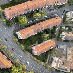 Hier unten wohnen ich und Patrick