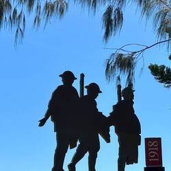 Anzac memorial walk, Emu Park