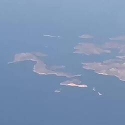 Leros mit Artemis Werft und Flughafen