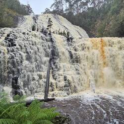 At the bottom of Dip Falls