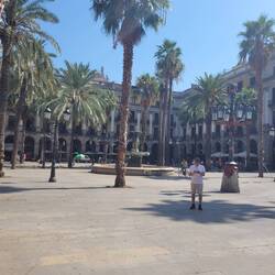Patio area for different Restaurants..very cool. Lovely Gothic area
