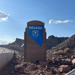 Von Nevada nach Arizona und wieder zurück.