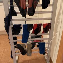 Luxus pur - ein Handtuch(Socken)trockner