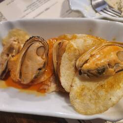 Marinated mussels