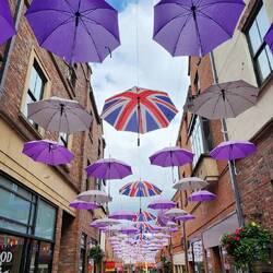 Lovely installation... Though the street still got wet when it rained 🤣