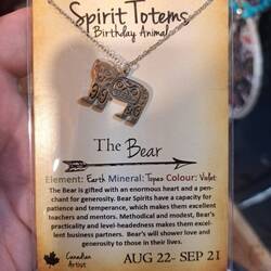Kellys Totemtier. 🐻