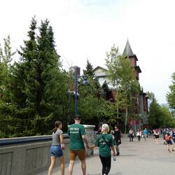 viele Touristen