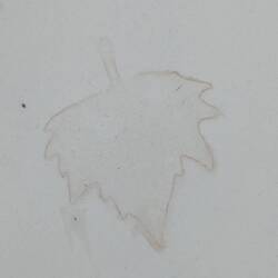 Abdruck auf unserem Boot