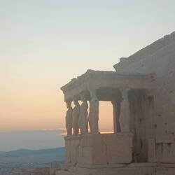 Kariátides en Erectheion