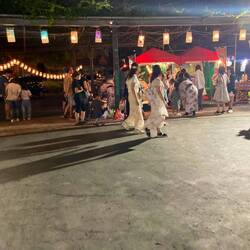 Saturday night music, food, dance and fireworks