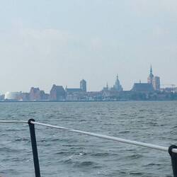 Stralsund vom Wasser aus ist immer wieder anders und immer toll
