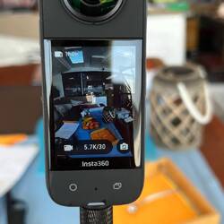 INSTA360. Morgen werden Tutorials gekuckt...😜