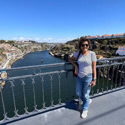 Atop the Dom Luís I Bridge
