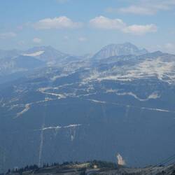 Blick auf Blackcomb und Mt Begbie im Hintergrund