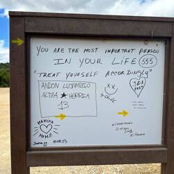 The Camino is full of good advice