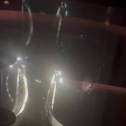 View down from rotating floor!