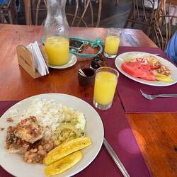 Eine der leckeren Mahlzeiten