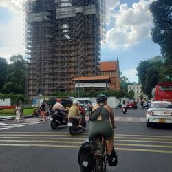 Wie in Paris: Notre-Dame under construction