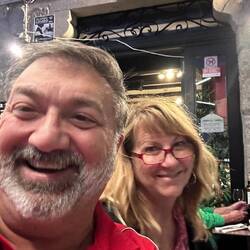 Photobommer picture on my phone when I asked him to take a picture of our group 😂