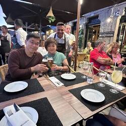 Our traveling mates, Catherine and Kenny