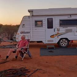 Our camp Saturday and Sunday nights