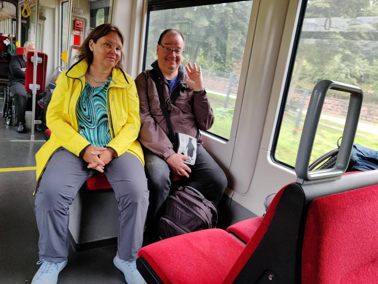 Gemeinsame Bahnfahrt