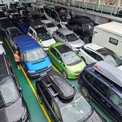 2. Fähre: "Wo ist mein Auto??" 😂😆👍🏼