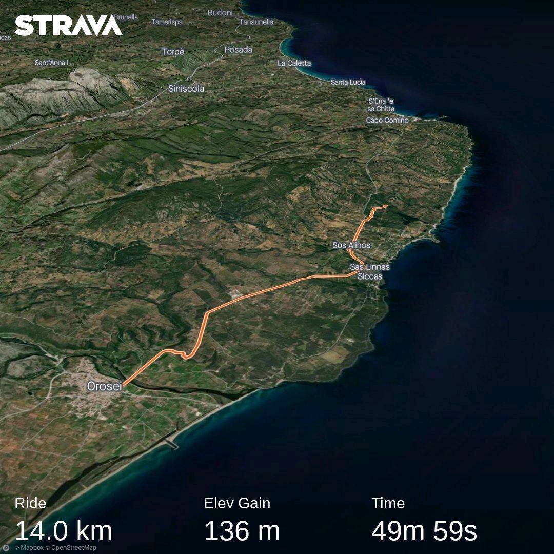 Hjóluðum 35 km, gleymdi að strava, á gíralausum hjólgarmi