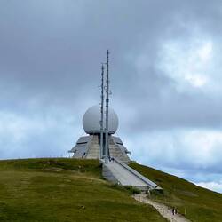 Am Gipfel des Grand Balloon