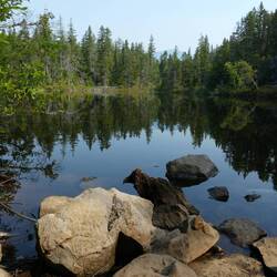 Swimlake - sehr idyllisch, aber nicht wirklich zum Schwimmen geeignet