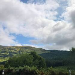 Sun dappled vista near Dalmally