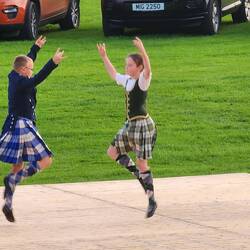 Highland dancers